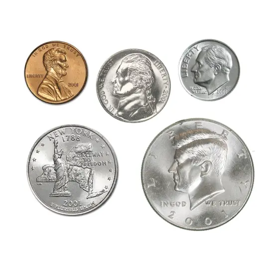 9-11 Never Forget Coin Collection in Display Box {3}