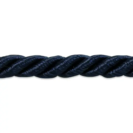 10 yards of Charlotte 3/16" Twisted Cord Trim | 10 yard cut Navy Blue {1}