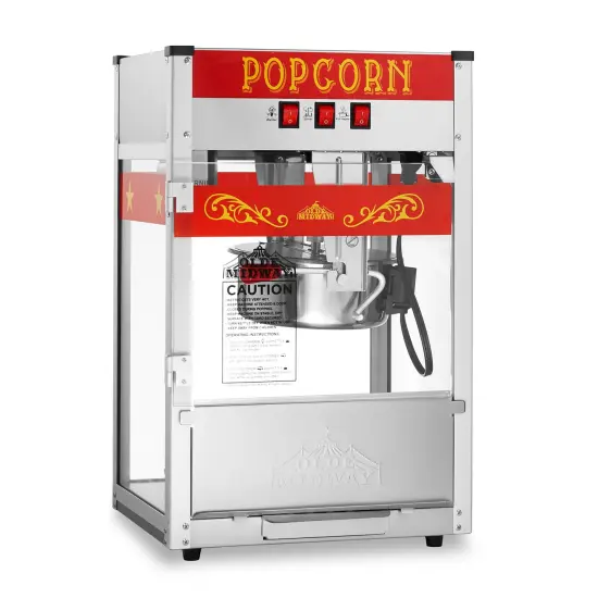 Olde Midway Commercial Popcorn Machine Maker Popper with 8-Ounce Kettle {7}