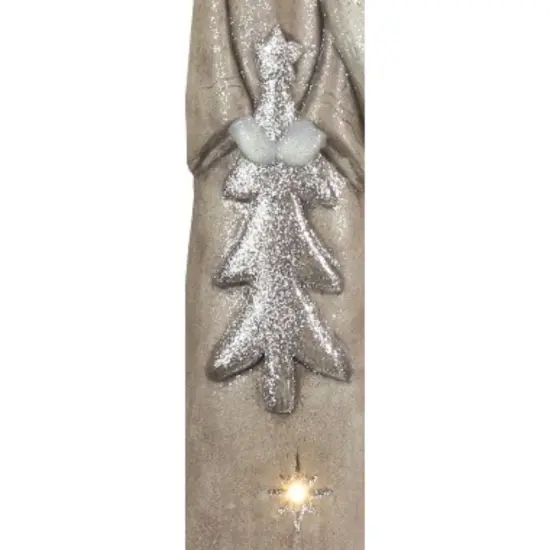 Northlight LED Lighted Tall Reindeer Christmas Figurine - 30" - Brown and Silver {4}