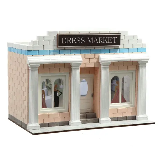 Mini Bricks Construction Set - Dress Market {2}