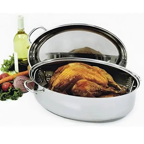 Stainless Steel Roaster (12qt) {5}