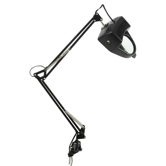 Studio Designs Magnifier Lamp - Black, Diopter 3, 1.75X Magnification {1}