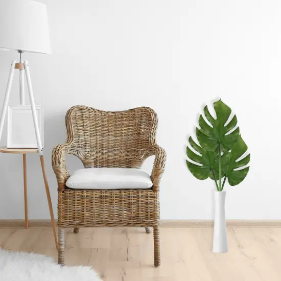 Allstate Split-Leaf Philodendron Artificial Spray - 23" - Green {4}