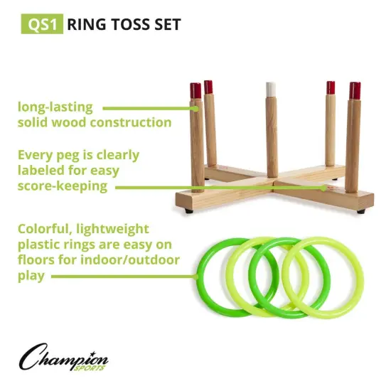 Quality Ring Toss Set {2}