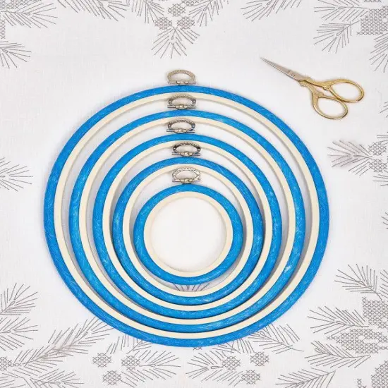 Oval Flexi Hoop Nurge 230-7 Blue {2}