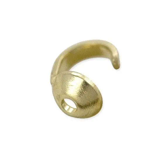 Jewelry Necklace and Bracelet Bead Tip Solid 14 Karat Yellow Gold (1-Piece) {2}