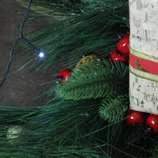 Northlight LED Lighted Musical Santa Claus with Gift Bag Christmas Inflatable Figurine - 6' Red {5}