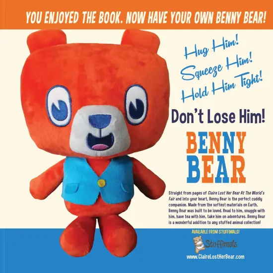 Benny Bear 16 Inch Plush {3}