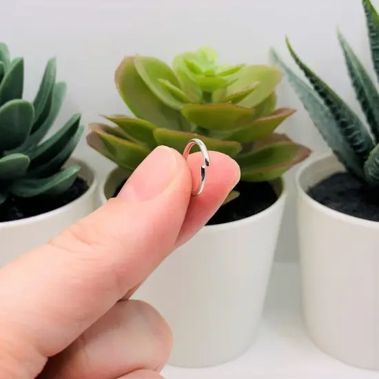 100, 500 or 1,000 Pieces: 12 mm Rhodium Silver Plated Open Jump Rings, 17g {4}