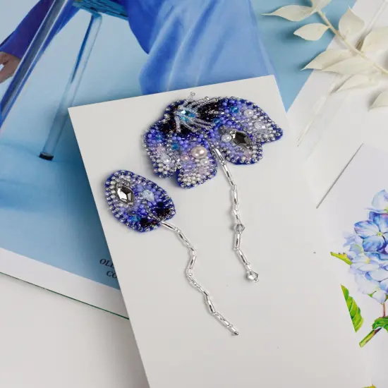 Bead Embroidery Decoration Kit The whisper of the muse {1}