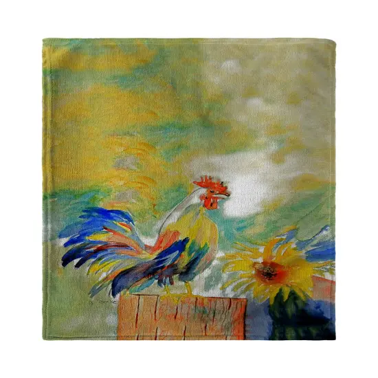 Betsy Drake Betsy's Rooster Beach Towel {1}
