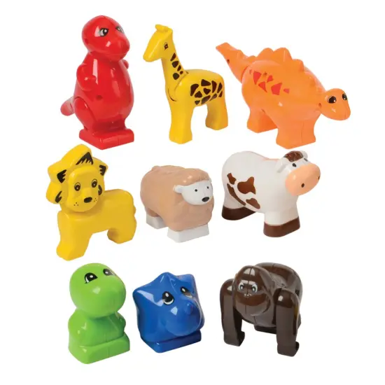 Creative Minds Block Animals Building Set {3}