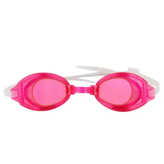 Swim Central 6" Pink Recreational Buccaneer Goggles Swimming Pool Accessory {1}
