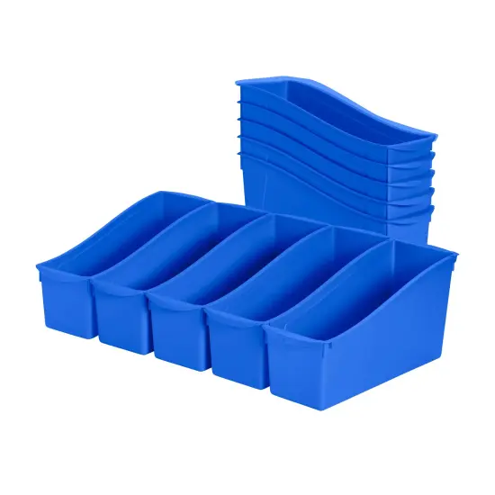 Linking Book Bins, Colorful Connecting Storage Assorted {7}