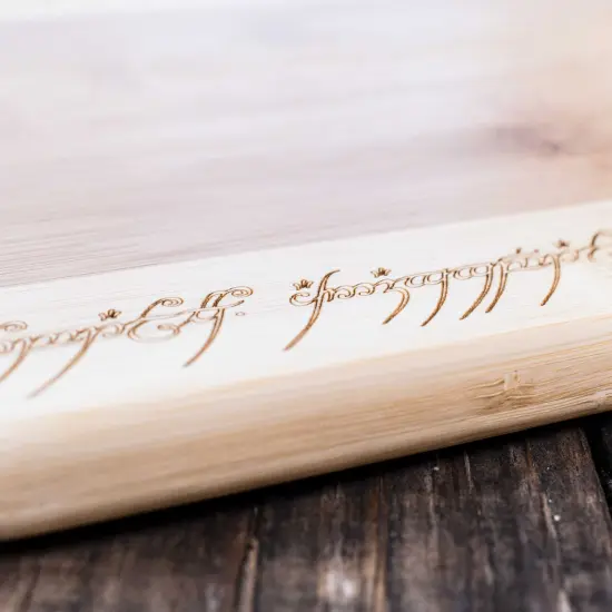 The One Board Cutting Board 14''x9.5''x.5'' Bamboo {3}