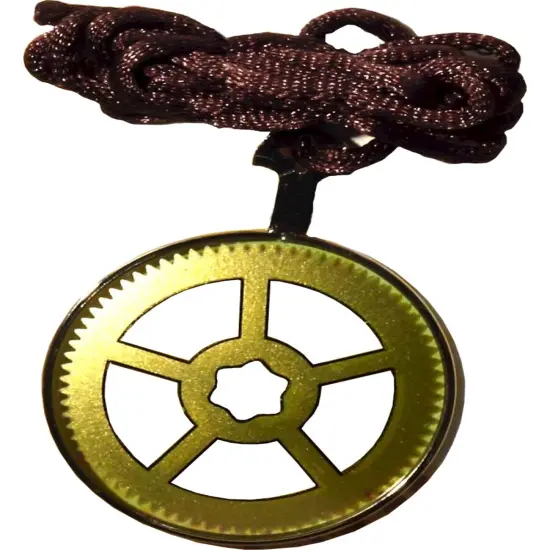 Steampunk Cowboy Costume Gold Monocle Eye Piece {1}