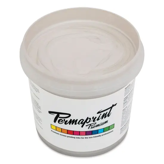 Permaprint Premium Screen Ink - Pearl White, 1 L {1}