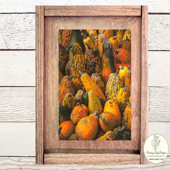 Gourds - Art paper for Decoupage and Mixed MediaCrafting size of 12x18 inches {1}