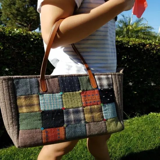 [DIY Bag Pattern] Square Patch Bag - Digital Pattern {2}