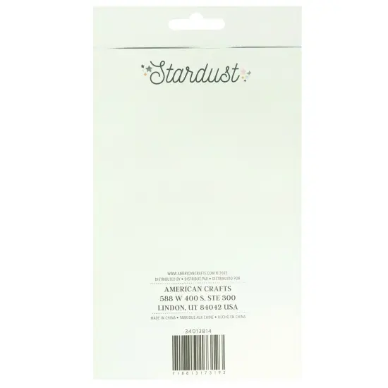 Jen Hadfield Stardust Layered Stickers 11/Pkg-W/Silver Foil Accents {2}