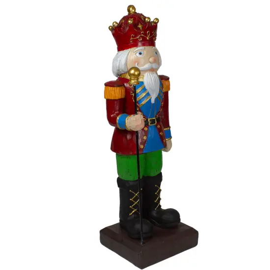 Northlight 22" Red and Blue Nutcracker Soldier Christmas Decoration {3}