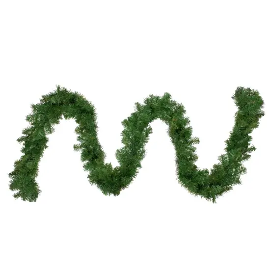 Northlight Windsor Pine Artificial Christmas Garland - 9' x 18" - Unlit Green {1}