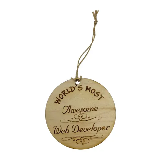Worlds most Awesome Web Developer - Ornament {1}