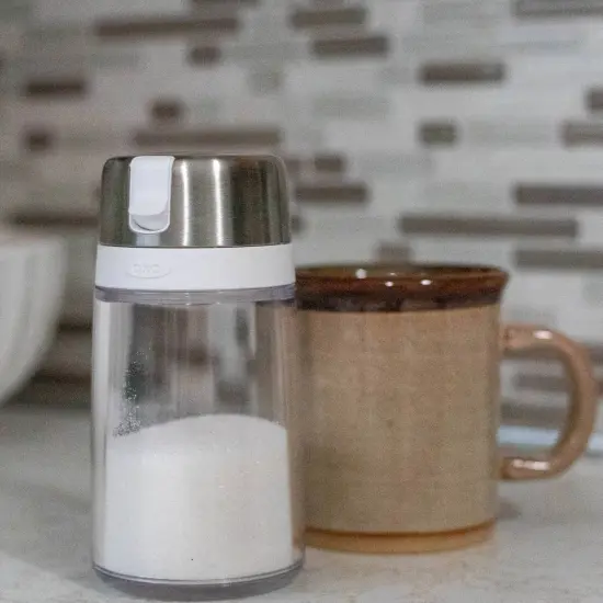 OXO Good Grips Sugar Dispenser Clear BPA-Free Plastic with Pour Spout {4}