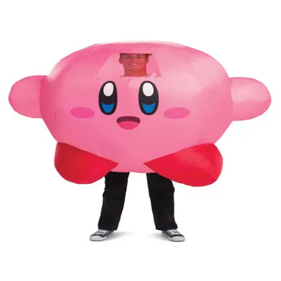 Kirby Adult Inflatable Costume | One Size {4}