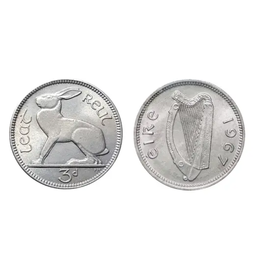 Irish Three Pence Letter Opener {6}