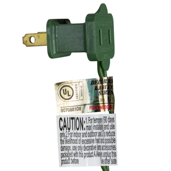 Northlight Pre-Lit Mixed Cashmere Pine Artificial Christmas Garland - 9' x 8" - Clear Lights Green {4}