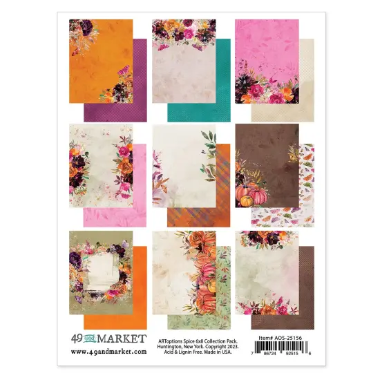 49 And Market Collection Pack 6"X8"-ARToptions Spice {3}