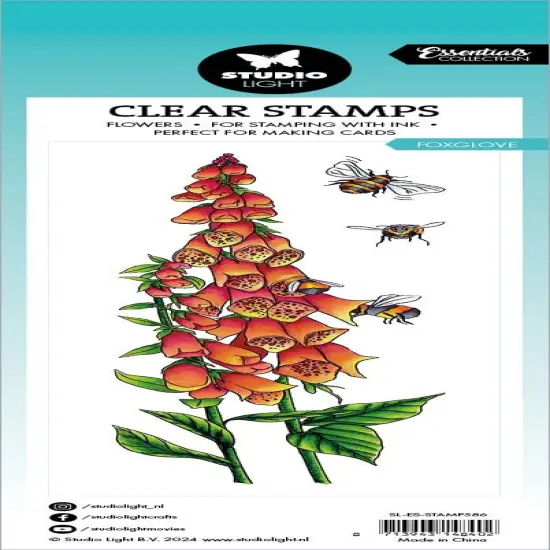 Studio Light Essentials Clear Stamps-Nr. 586, Fox Glove {3}