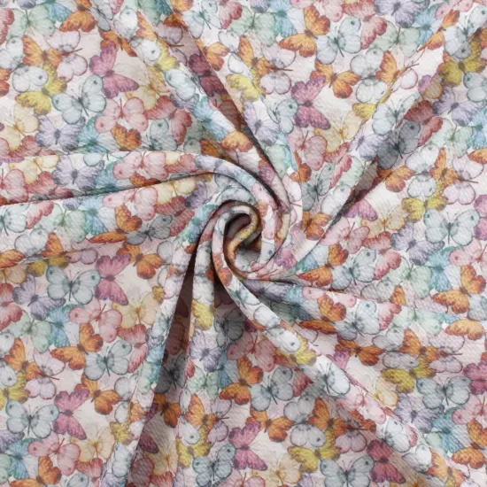 Butterflies Bullet Fabric 1 yard {4}
