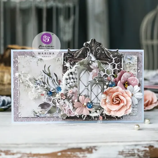 Prima Marketing Paper Flowers 9/Pkg-Fresh Air, Bohemian Heart {3}