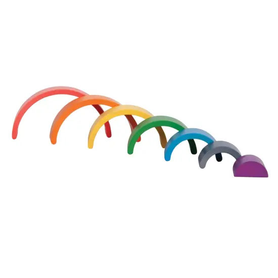 Wooden Rainbow Architect Arches - Set of 7 {6}