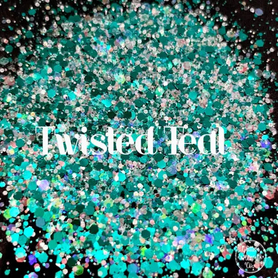 Polyester Glitter - Twisted Teal by Glitter Heart Co.&trade; {3}