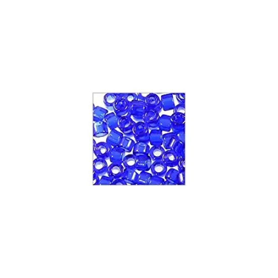 Miyuki Delica Seed Bead 11/0 Transparent Cobalt Blue {3}