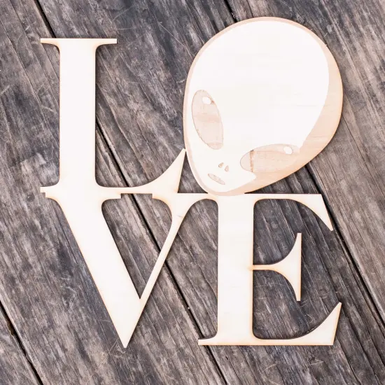 Love Sign - Alien - 11x10 {1}
