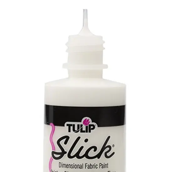 Dimensional Fabric Paint - Slick White, 4 oz per Bottle, 3-Pack (12 Fl Oz Total) {3}
