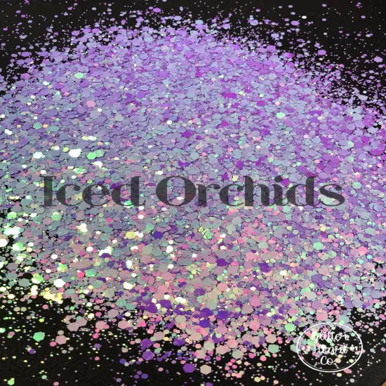 Polyester Glitter - Iced Orchids by Glitter Heart Co.&trade; {4}
