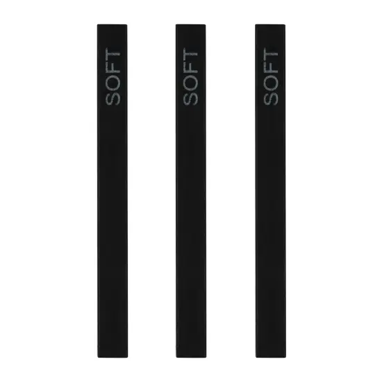SoHo Urban Artist Compressed Charcoal Sticks, Pack of 3 - Soft, Black, Ideal for Charcoal Drawing and Charcoal Art, Perfect for Artists, Students and Professionals, Creates Varied Tones and Blends Easily {4}