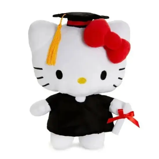 Sanrio Hello Kitty Cap and Gown 10.5 Inch Plush {1}