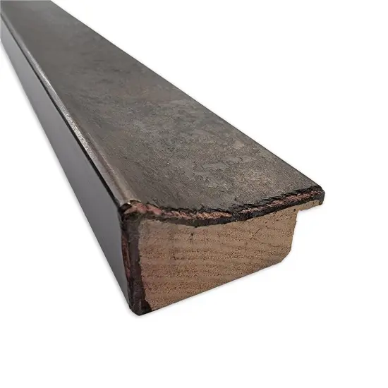 Dappled Narrow Wood Framed Magnetic Board Dappled Light Bronze {3}