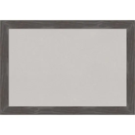 Woodridge Rustic Grey Wood Framed Corkboard, Grey Cork {7}