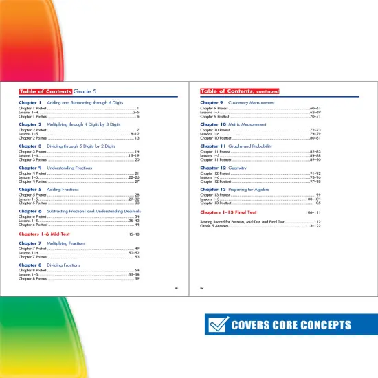 Spectrum Word Problems 5th Grade Math Workbooks, Geometry, Algebra Prep, Fractions, Decimals, Probability, and More Mathematics, Classroom or Homeschool Curriculum {3}