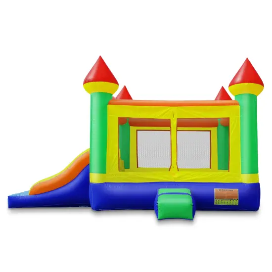 Cloud 9 Commercial Grade Mega Double Slide Castle Bounce House with Blower - 100% PVC 22' x 15' Inflatable Bouncer {3}