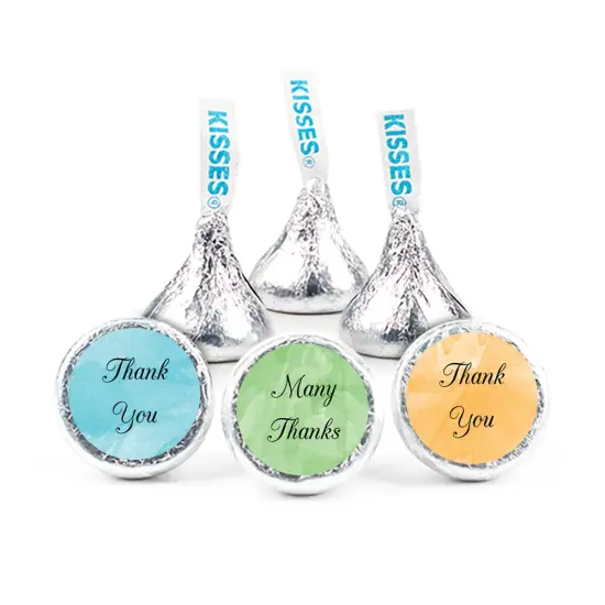 324ct Thank You Stickers for Hershey's Kisses or Lifesavers Mints (324ct) - Party Favors - By Just Candy {1}