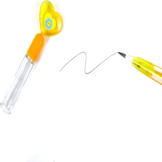 TINYMILLS 24 Pcs Spring Flowers Butterfly Multi Point Stackable Push Pencil Assortment with Eraser {5}